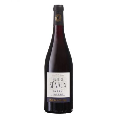 Vin de Pays d'Oc 'Haut de Sénaux' Syrah 2022 Ormarine