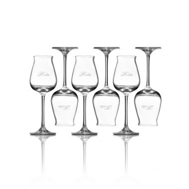 Glazen op voetje Distillerie Berta